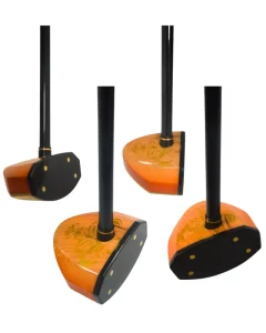 Custom Park Golf Club Maple Wood Head with Carbon Fiber Shaft and Flexible Brass Insert for Men