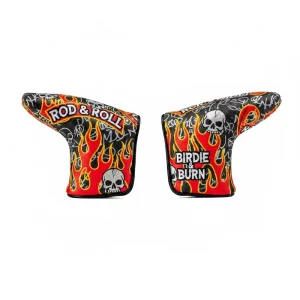 New Design Putter Club Cover PU Leather Golf Balde Putter Headcover With Magnetic Closure