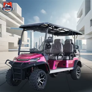 New Electric Four wheel 6 seater Multifunctional Golf Cart
