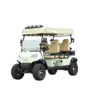 New Energy 72V Powerful Battery Luxury 4 Seater Electric Golf Carts for Sale