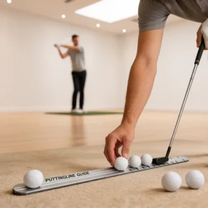 New Golf Aid Upgraded Easy Carry Aluminum Alloy Swing Trainer Right Left Handed Portable Home Indoor Golf Practice Plate