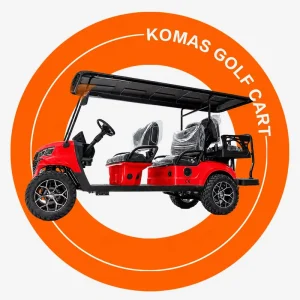 New Model 6 Seater Golf Cart Electric Custom Luxury Seats Off Road Lithium Battery Golf Carts