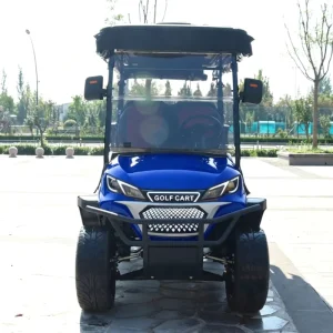 New Model DOT Certified Street Legal 4 Seaters 48V Lithium 5kw Motor Electric Golf Cart for Golf Courses and Clubs