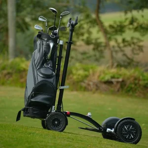 New Model Folding Electric Trolley Scooter Remote Control Golf Push Carts Lithium Battery Aluminium Material