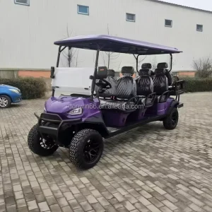 New Model Four wheel Drive Gasoline Golf Cart 8 Seater Chinese Golf Carts Four stroke Golf Cart Gas Powered