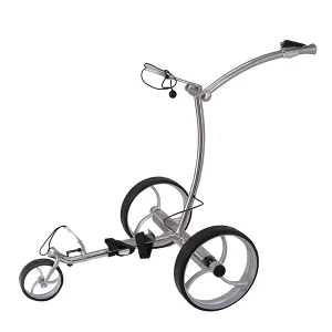 New Model Stainless Steel Electric Germany Remote Control Battery Powered Golf Trolley