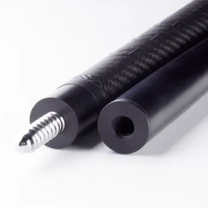 New Pool Cue 58″ 100%Carbon Fiber Shaft with 10 13mm Low Deflection Tech Professional Billiard Stick Fit For 8 Ball 9 Ball