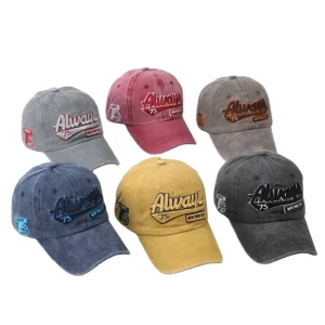 New Product Soft Unconstructed Washed Old Distressed Adjustable Size Baseball Caps Hat Dad Hats
