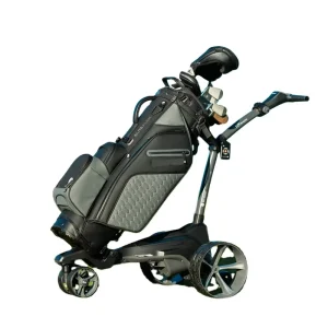 New Quality Assured M7 GPS Electric Caddy Remote Control Golf Trolley Including free Golf Bag
