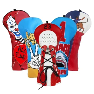 New Shoes Design Golf Headcover Driver Cover Wood Club Golf Head Covers Funny Golf Accessors Distinctive