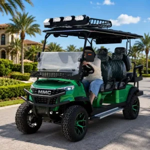 New off Road Street Legal 48V 72V Lithium Battery Golf Cart Buggy 4 WD 6 Seater Electric with CE DOT Certification 70 90km Range