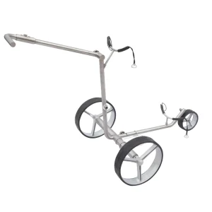 Newest Electric Titanium Golf Trolley Golf Push Pull Trolley Custom Made Golf Cart Black Bag With Umbrella and Accessories