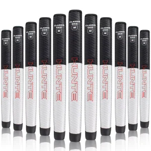 Non Slip PU Material Super Size 275mm Customized Club Putter Golf Grips Black