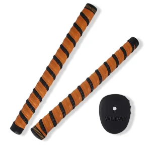 Non Slip Park Golf Grips Custom Standard Size Leather Golf Club Grips for Park Club Golf