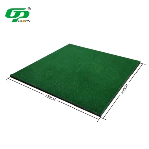 Nylon Golf Hitting Mat with Custom Logo Indoor and Outdoor Golf Driving Range Training Aid
