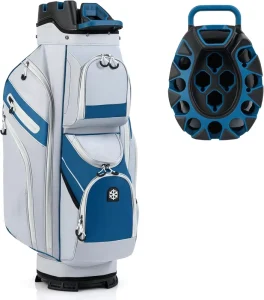 Nylon Unisex Golf Cart Bag with 14 Dividers