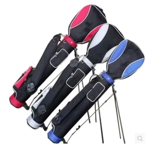 Nylon Waterproof Driving Range Pencil Golf Bag with Stand