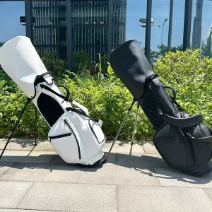 Nylon and PU Golf Stand Cart Bag with Legs, Waterproof, Custom Logo