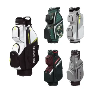 Nylon and PU Leather Golf Cart Bag with 14 Dividers and Custom Logo