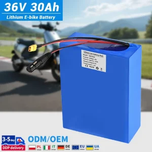 OEM 24V 72V E Bike LiFePO4 Lithium Battery Pack 20Ah 200Ah 6000 Cycles