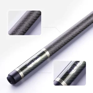 OEM 29 Inch Stainless Steel 8 Joint Snooker Billiard Cue with Carbon Fiber Shaft 9 Ball Pool Cue for Business