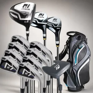OEM Aluminum Alloy Golf Driver Complete Club Set with Bag for Men Women Beginners Practice Course