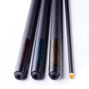 OEM Available Carbon Fiber Billiard Cue Black 3D Embossed 3K Carbon + Polyurethane Core Carbon Pool Cue