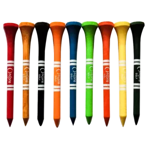OEM Bulk Logo Print Bamboo Wood Golf Tees with Fast Delivery Customized Color & Packing From China Manufacturer
