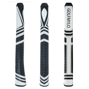 OEM China Source Factory Manufacturer Direct Customized White and Black Putter Golf PU Grip