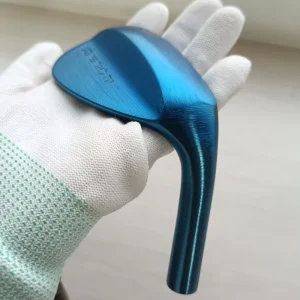 OEM China Source Factory Manufacturer Direct Hot Selling Customized Carbon Steel 1020 USGA Standard Blue Forged Wedge Head