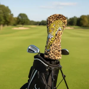 OEM Custom Design Waterproof PU Leather Golf Driver Head Covers