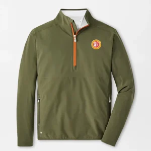 OEM Custom Golf Wear Sport Running Jogging Half Zip Sweatshirt Outdoor 1/4 Zip Golf Pullover