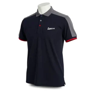 OEM Custom Heat-Transfer Printed Logo Mens 97% Combed Cotton 3% Spandex Jersey for Shirt Breathable Stretch Color Block Letter