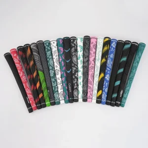 OEM Custom Logo Competitive Standard Midsize Golf Club Grips Rubber Anti Slip Comfortable Golf Grip