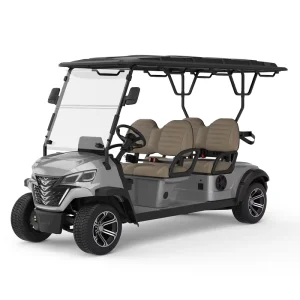 OEM Custom Luxury 4-wheel Drive 4 Seater Forward Facing 72v 5kw Lithium Battery Electric Golf Cart for Golf Course