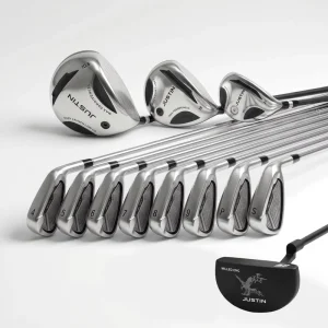 OEM Customized 13pcs Complete Golf Club Set with Oversized Titanium Driver and Stainless Steel Putter