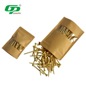 OEM Customized 54mm 70mm 83mm Bamboo Wooden Golf Tees with Bulk Printed Logo Durable Features and Paper Box Packaging