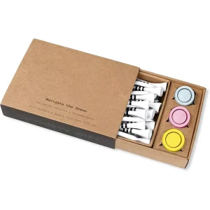 OEM Customized Bulk Logo Golf Accessories Golf Gift Set Golf Tees With Ball Markers