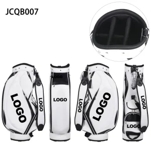 OEM Customized Golf Standard Bag PU Leather Waterproof Version Golf Bag Suitable for Events and Corporate Customization
