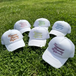 OEM Customized Personalized Printing 3D logo Blank Sports Golf Hats Adult Children Solid Color Foam Trucker Cap