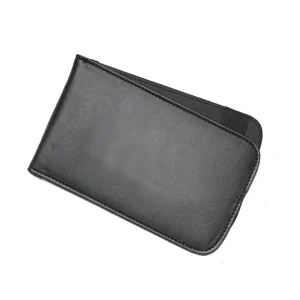 OEM Design Embroidery Golf Scoring Accessories PU Golf Score Card Scorecard Holder