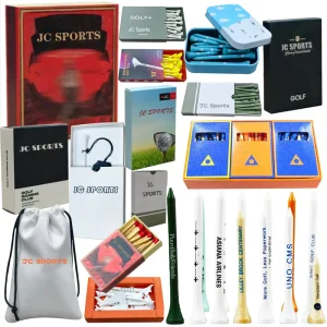 OEM Durable Custom Printed Wood Golf Tees with Custom Logo Custom Color & Packing Ball Holder Sizes 1-1/2 2-3/4 3-1/4