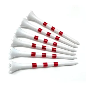 OEM Eco-Friendly Durable Custom Golf Tees Logo Printed Plastic Golf Tee Factory
