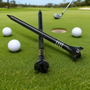 OEM Eco Friendly Durable Lightweight Custom Logo Printed Plastic Golf Tees (35mm-83mm Sizes) 10000pcs MOQ