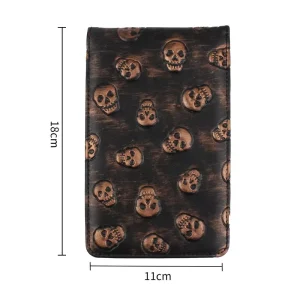OEM Factory Custom Golf Scorecard Holder PU Leather Outdoor Sports Card Holder Custom Logo