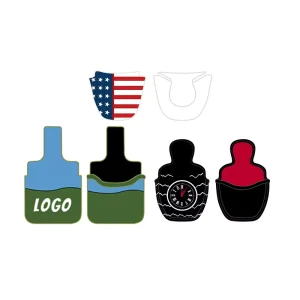 OEM Factory Custom PU Leather Golf Club Headcovers Durable Embroidery Mallet Putter Cover with Personalized Logo
