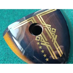 OEM Factory Customized Complete Park Golf Set for Beginners Right Handed Black Wood Park Golf Clubs
