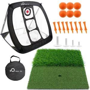OEM Factory Golf Chipping Net Backyard Outdoor Target Practice Custom Logo Golf Putting Aid