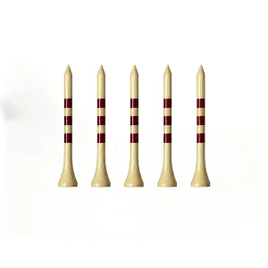 OEM Factory Price Durable Bamboo Golf Accessories 83 70mm Custom Wood Golf Tees