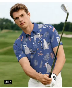 OEM GEEDA Factory Unisex Golf Polo Shirts Quick Dry Four Way Stretch UV Protection Breathable Spandex Polyester for Summer Golf